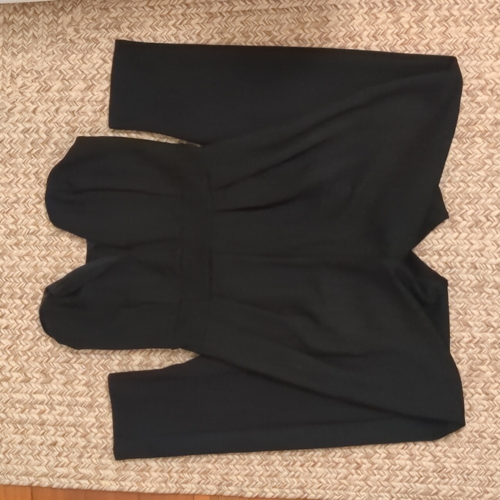 Black Strapless Jumpsuit